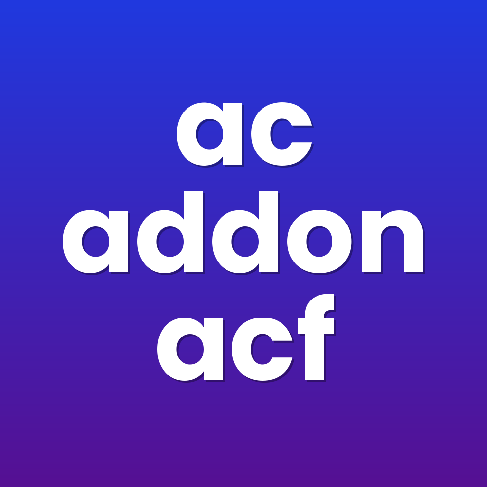 ac addon acf