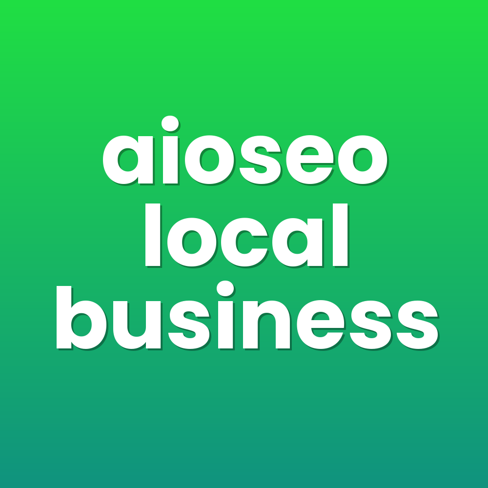aioseo local business