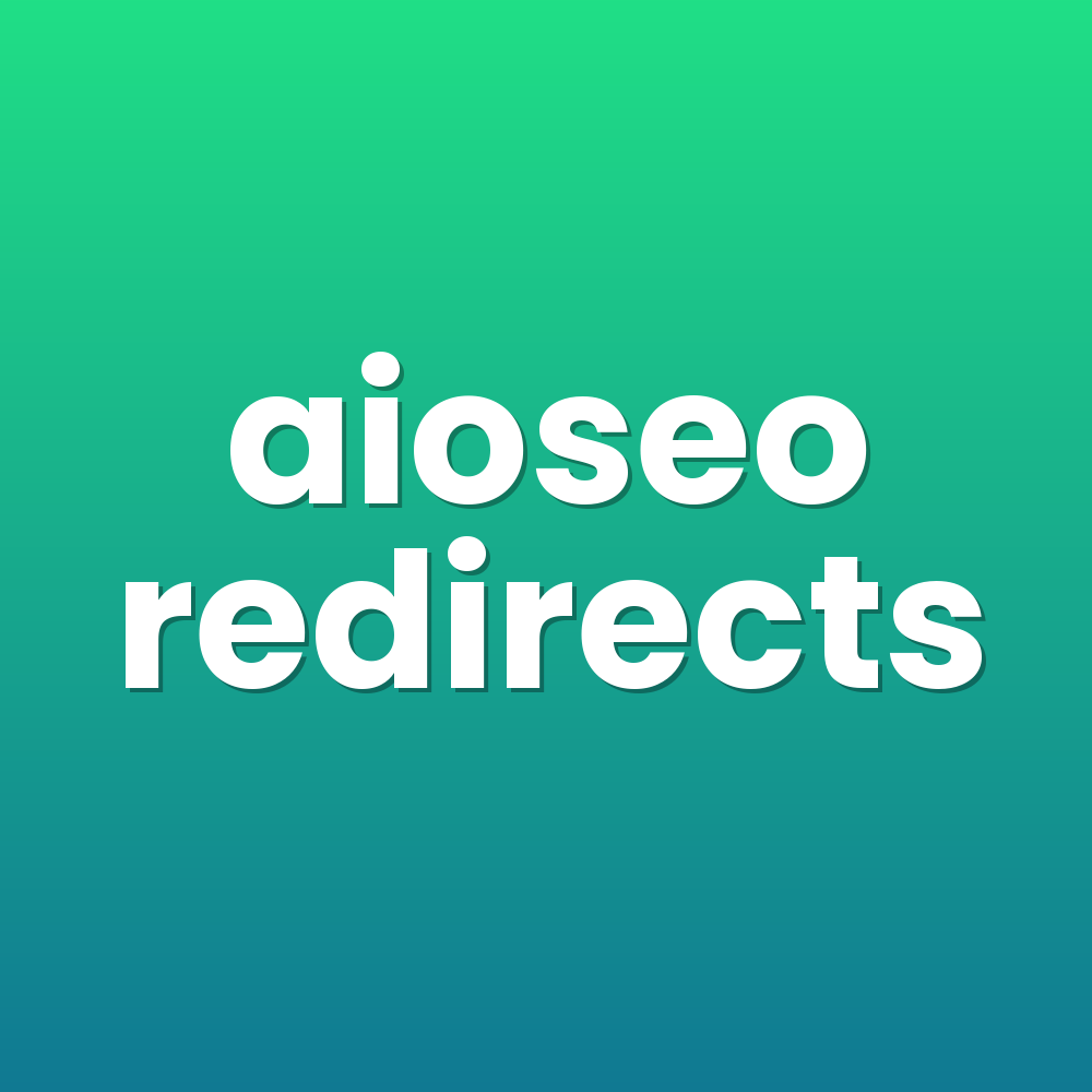 aioseo redirects