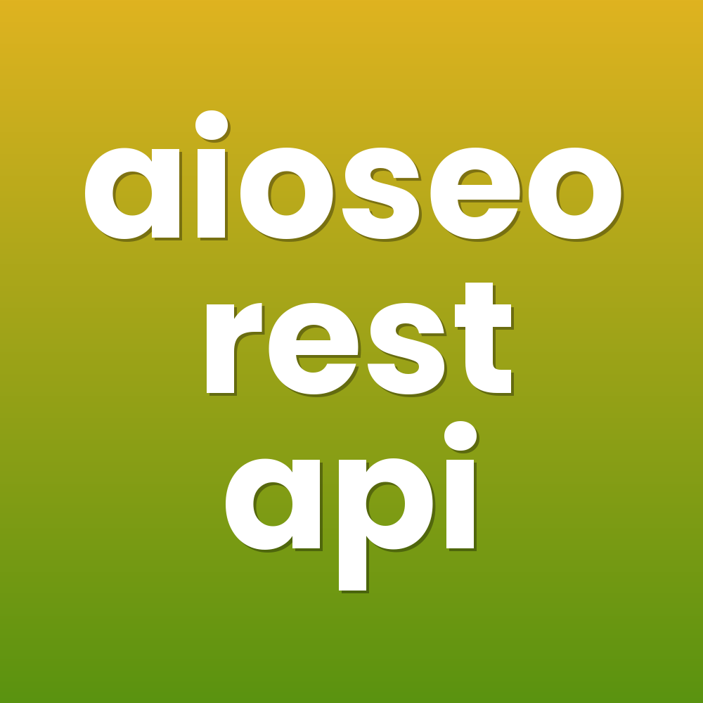 aioseo rest api