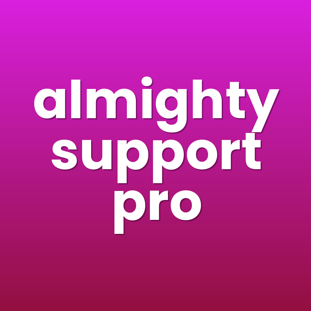 almighty support pro