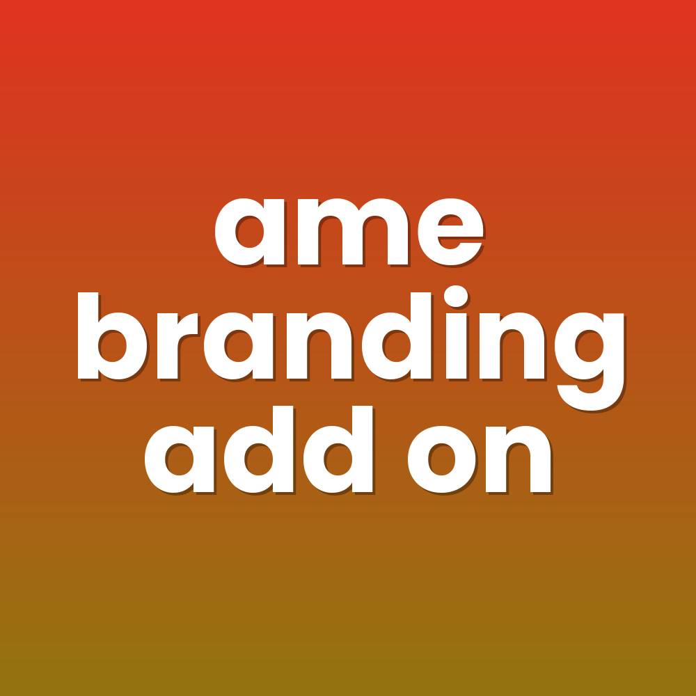 ame branding add on