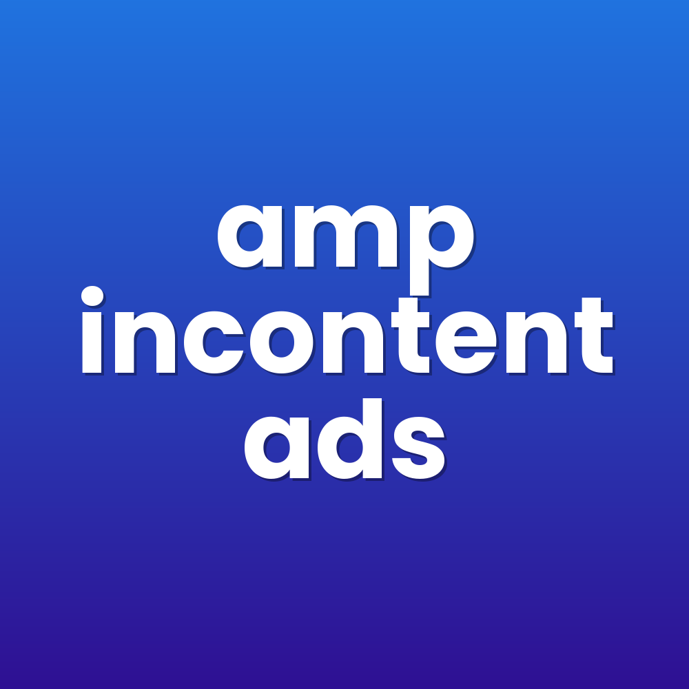 amp incontent ads