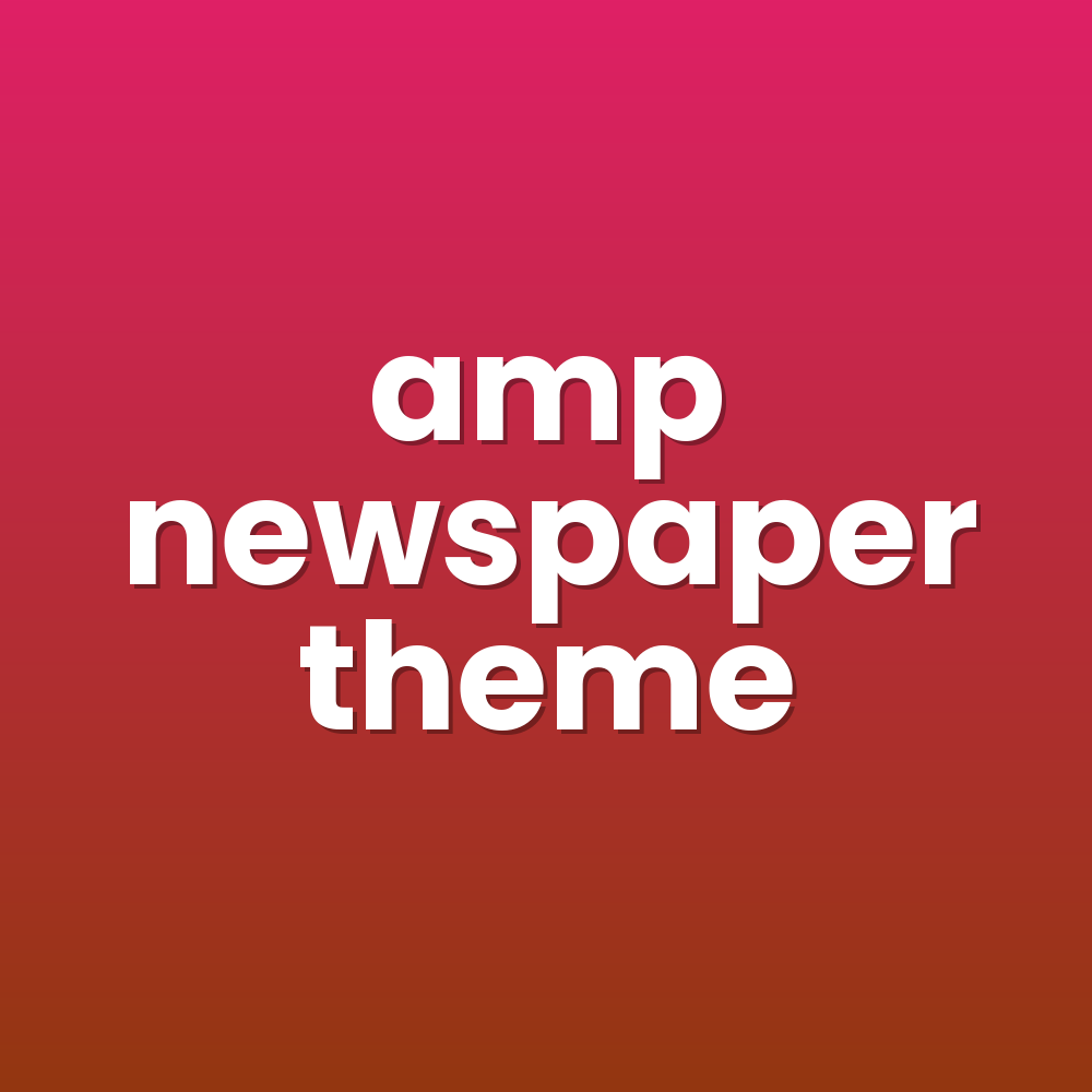 amp newspaper theme