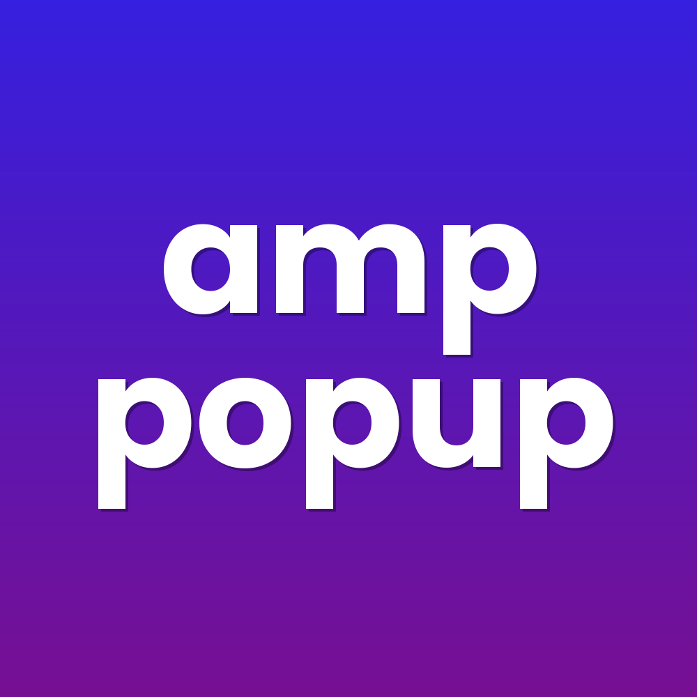 amp popup