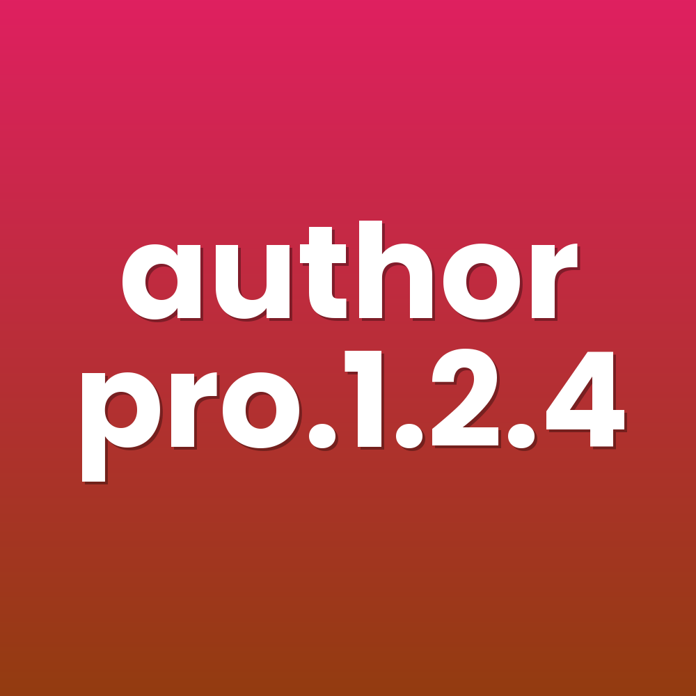 author pro.1.2.4
