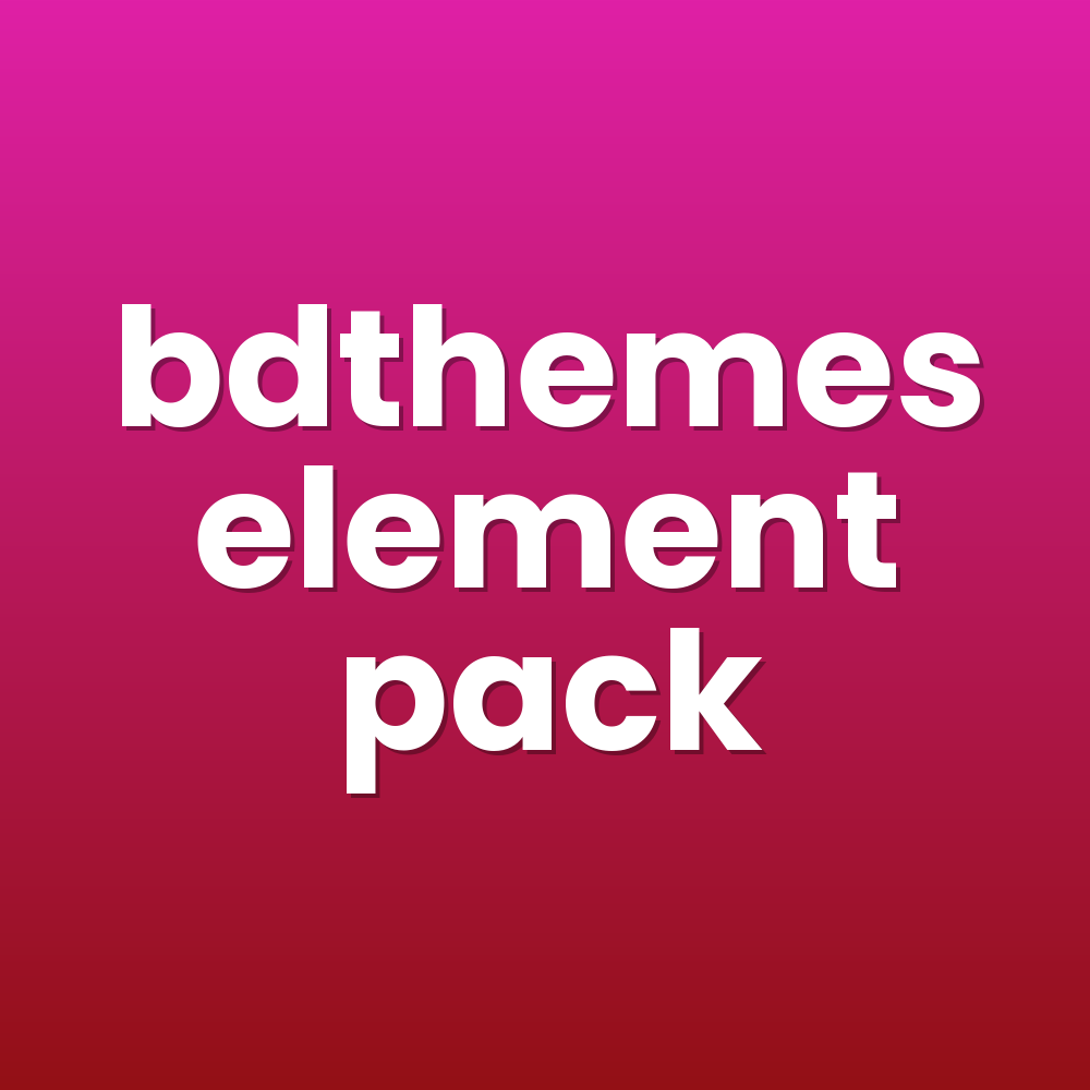 bdthemes element pack