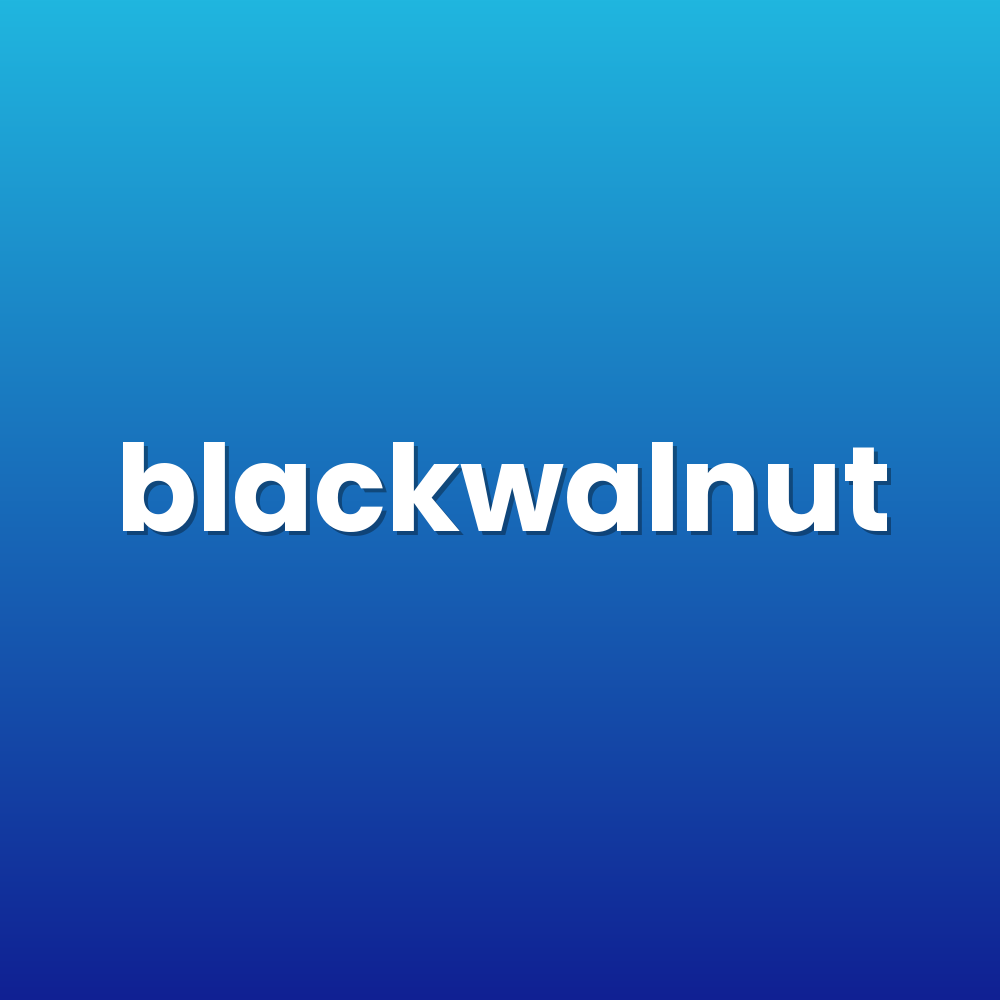 blackwalnut