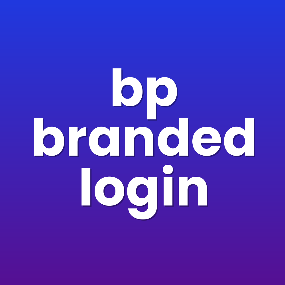 bp branded login