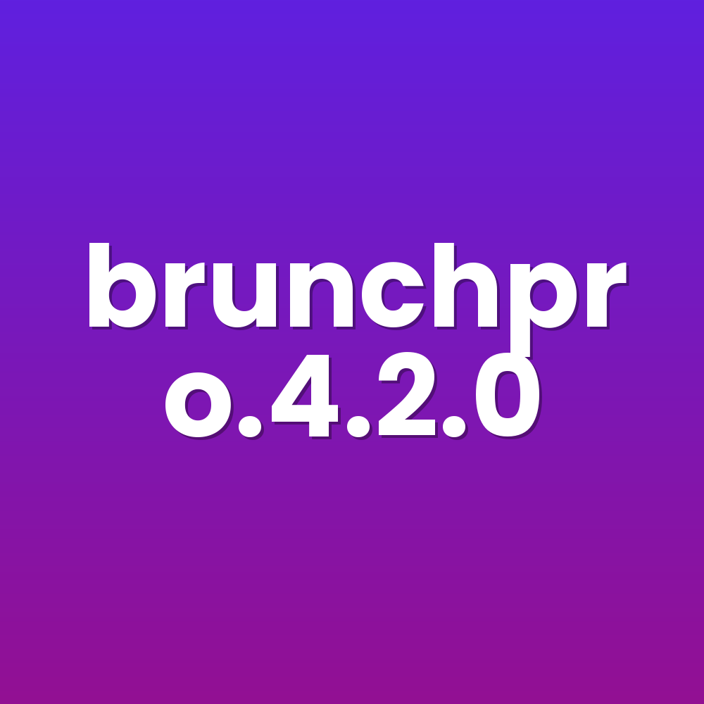 brunchpro.4.2.0