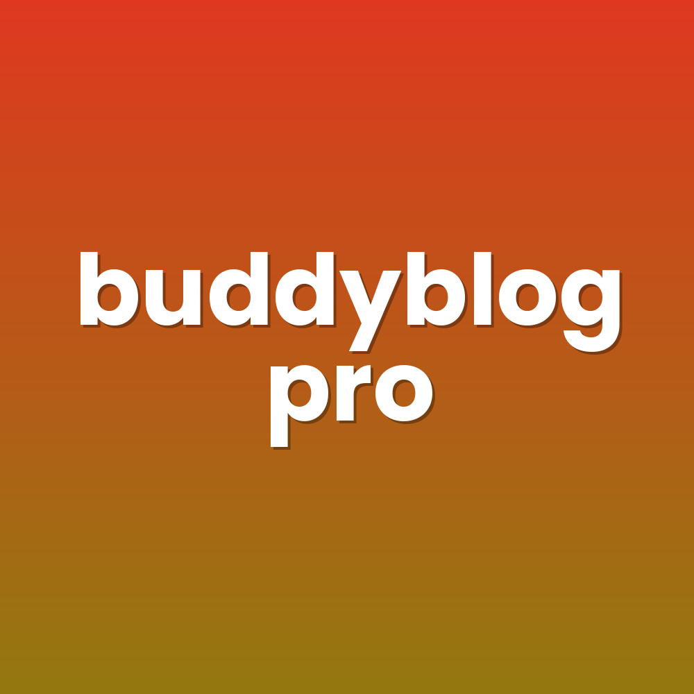 buddyblog pro