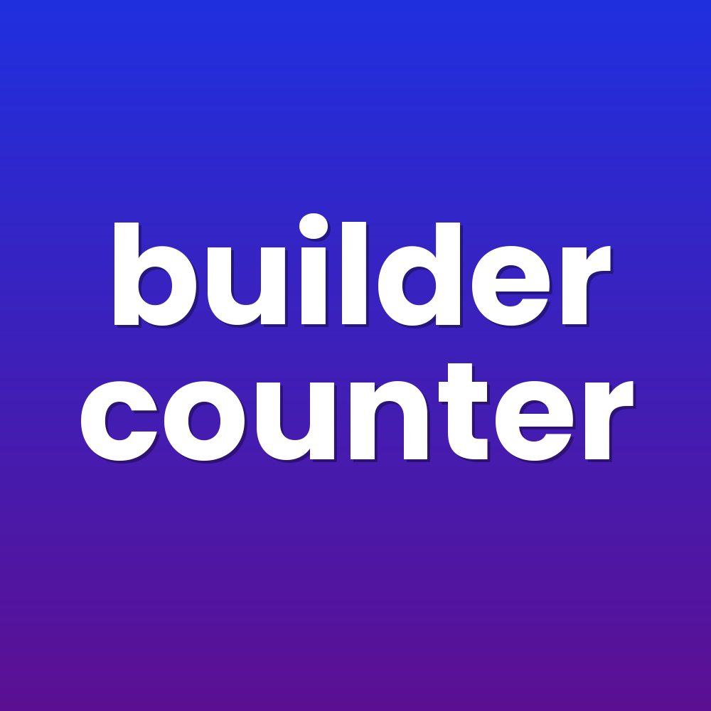 builder counter