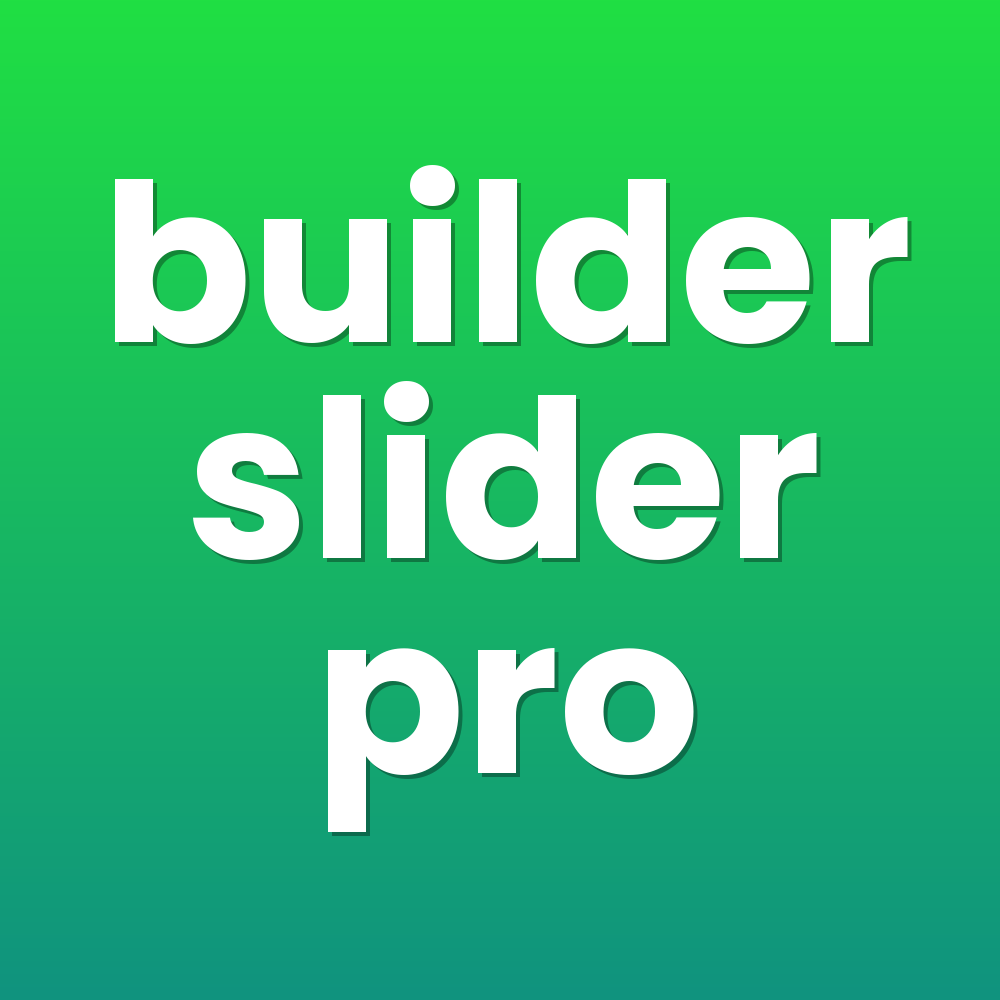 builder slider pro