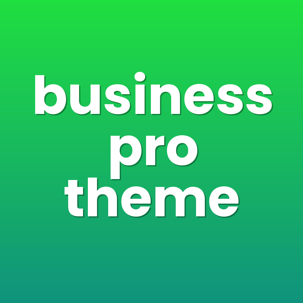 business pro theme