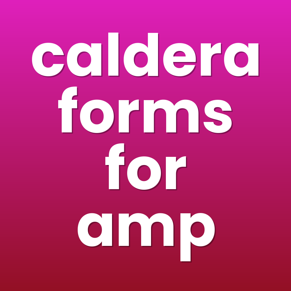 caldera forms for amp