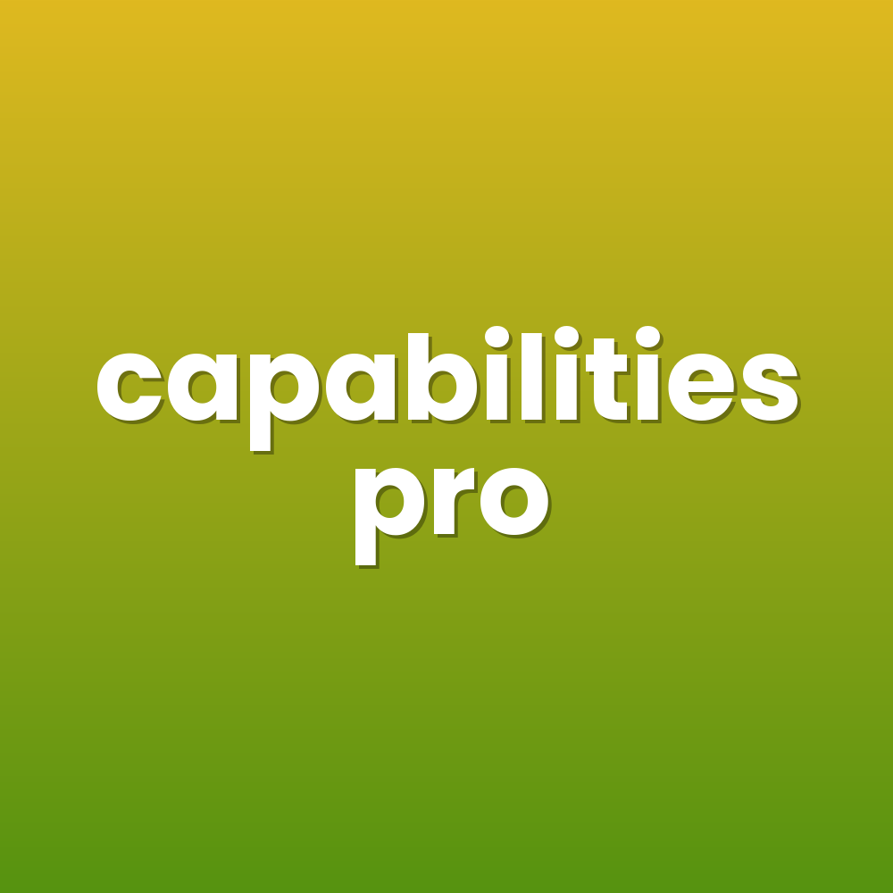 capabilities pro