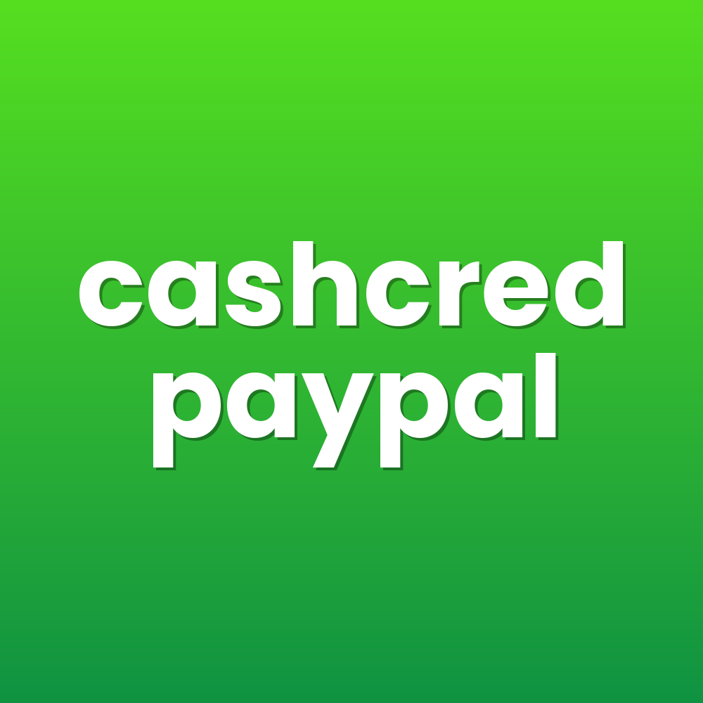 cashcred paypal