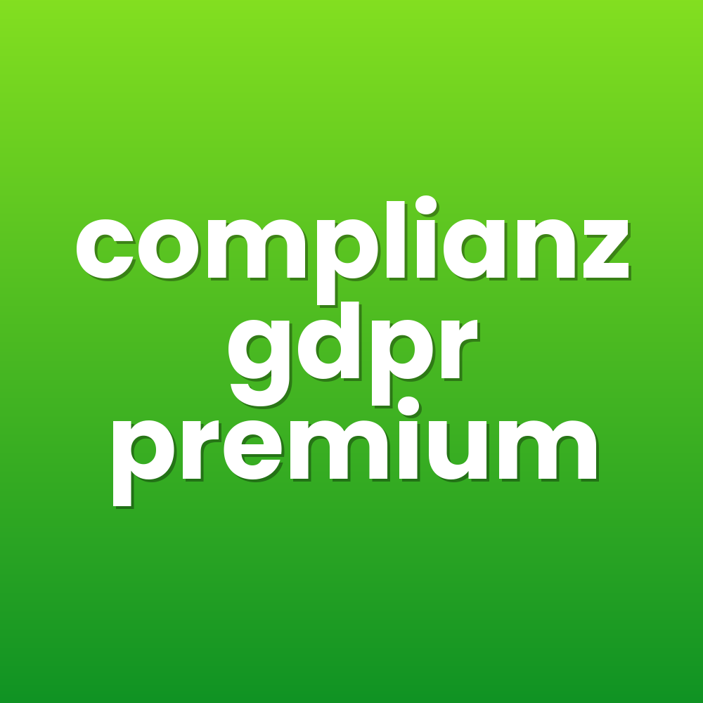 complianz gdpr premium