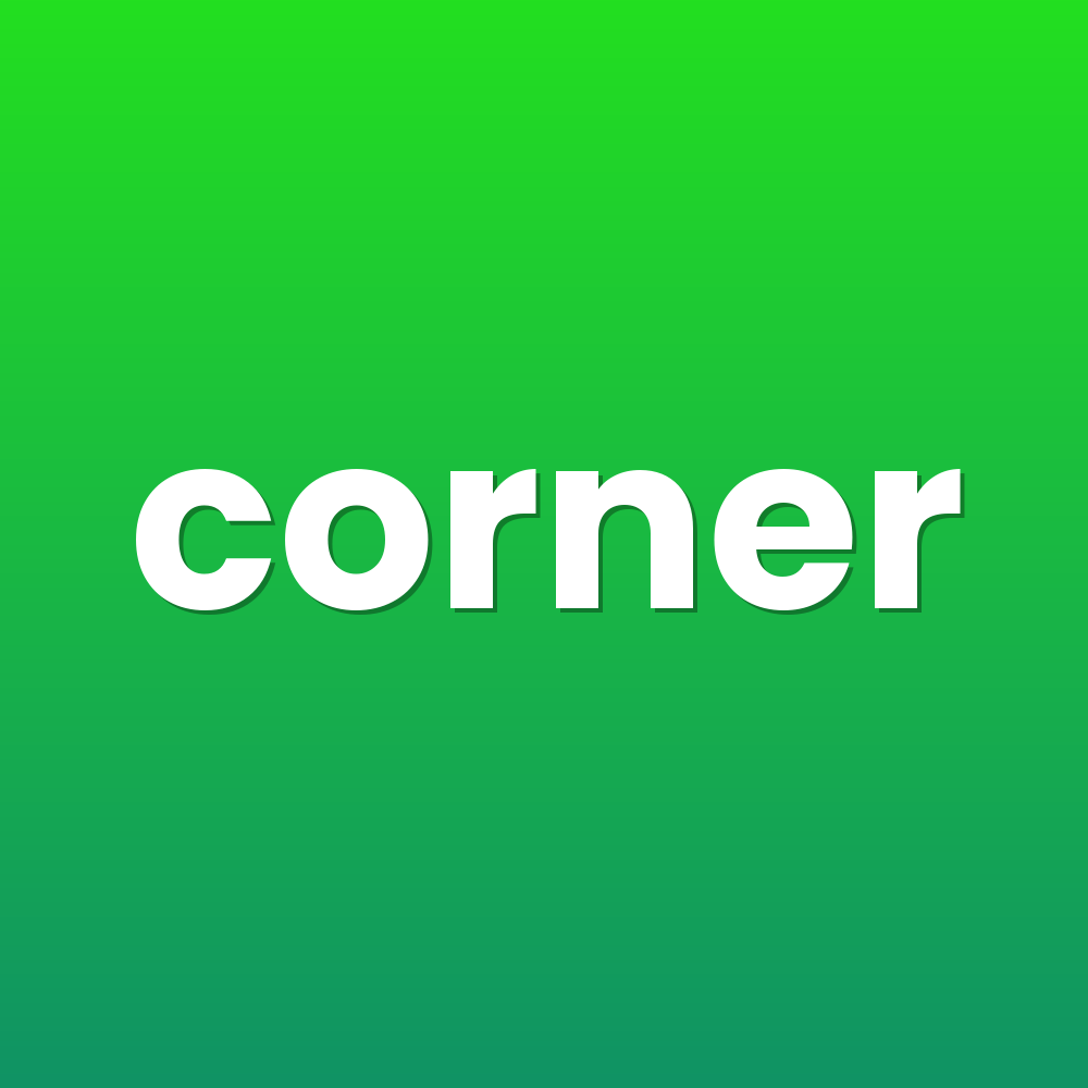corner