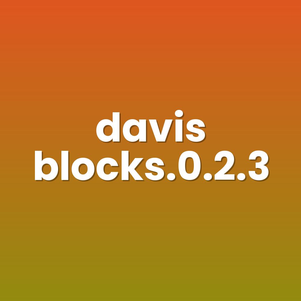 davis blocks.0.2.3