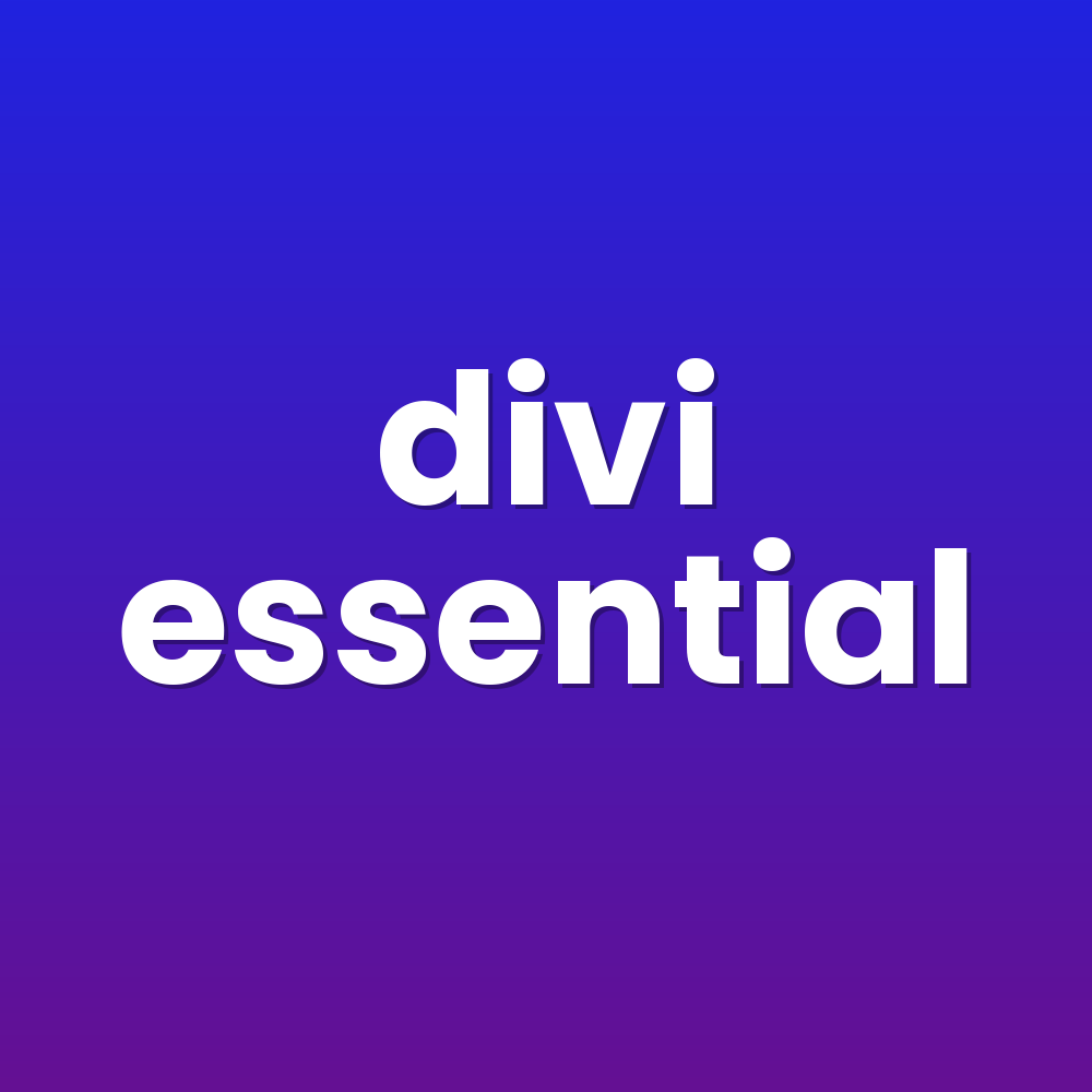 divi essential