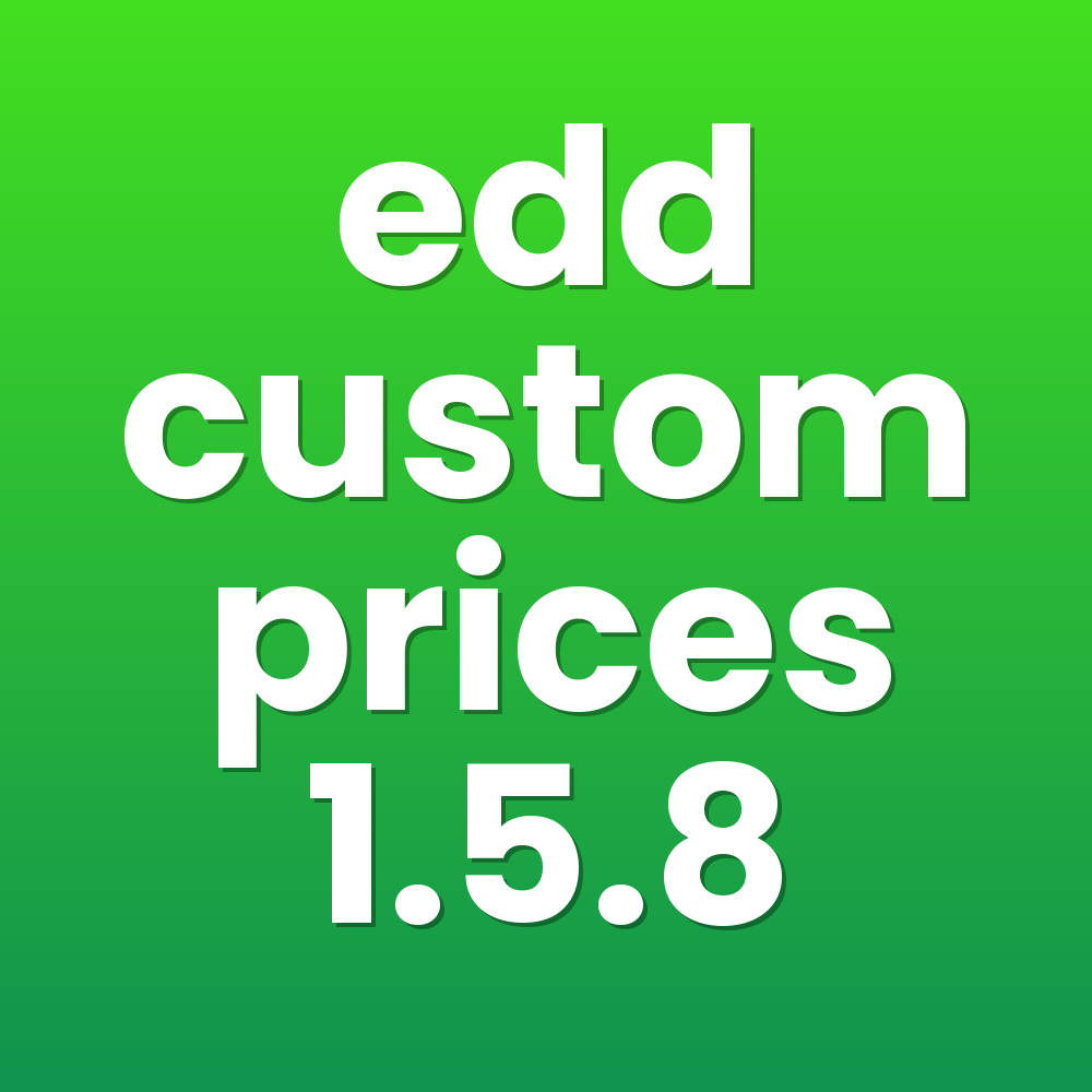 edd custom prices 1.5.8
