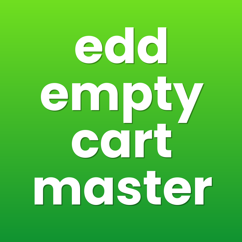 edd empty cart master