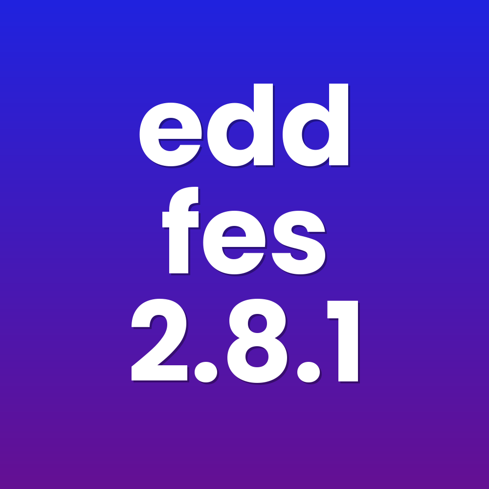 edd fes 2.8.1