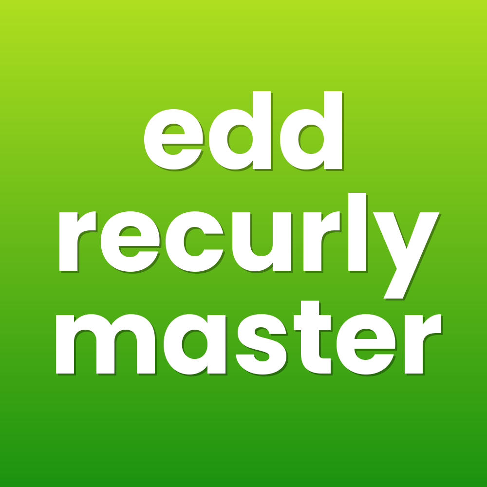 edd recurly master