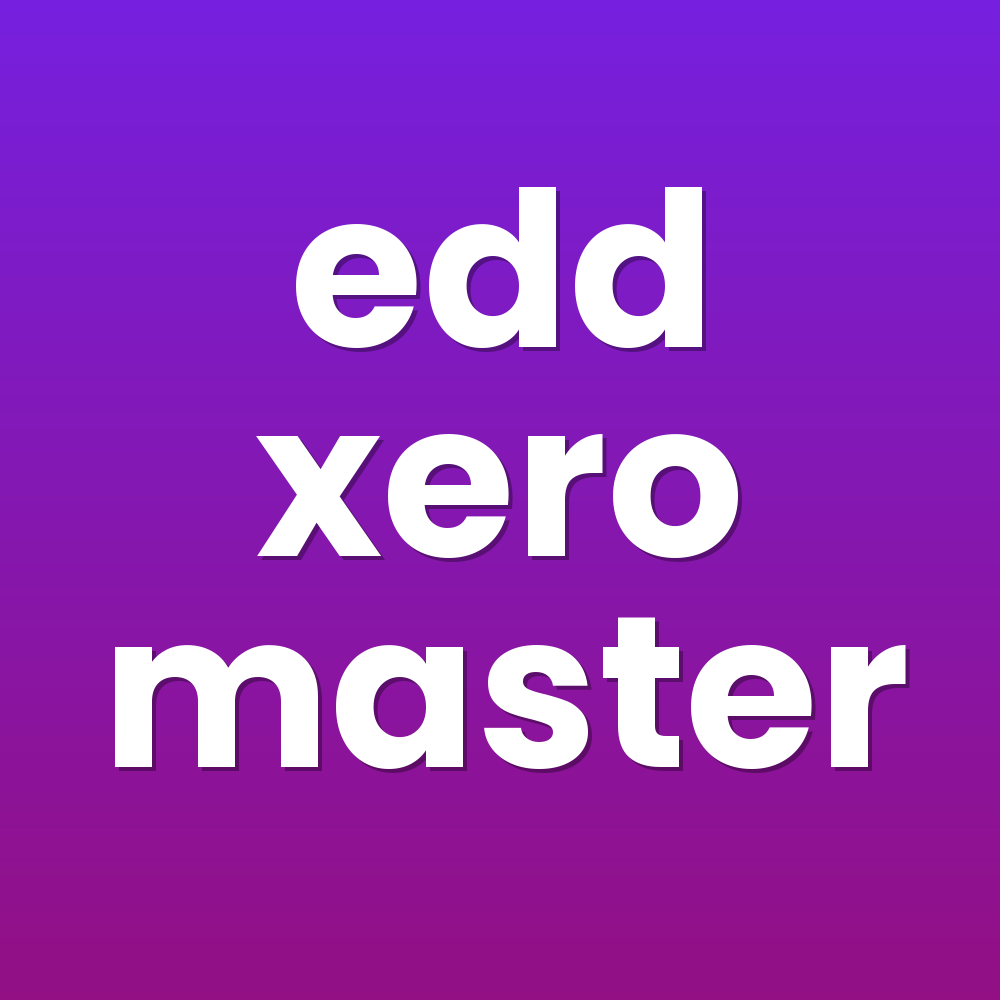 edd xero master
