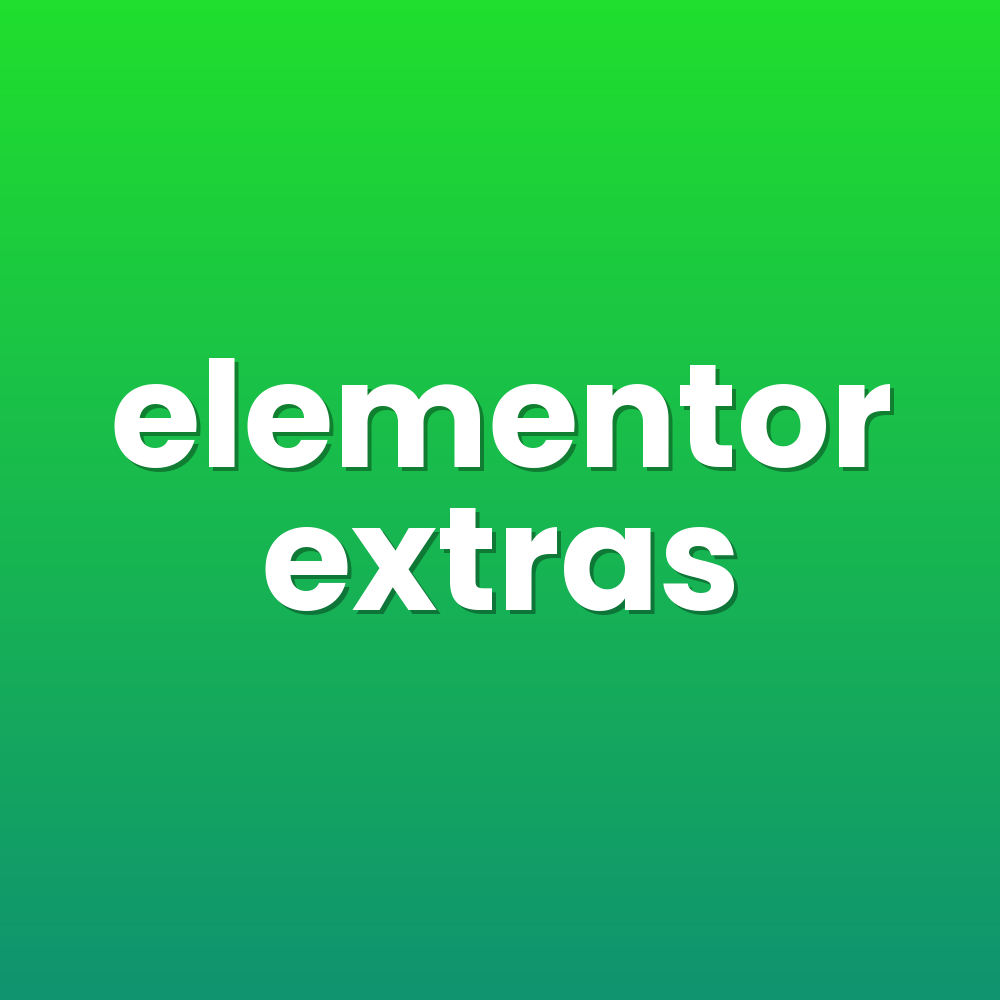 elementor extras
