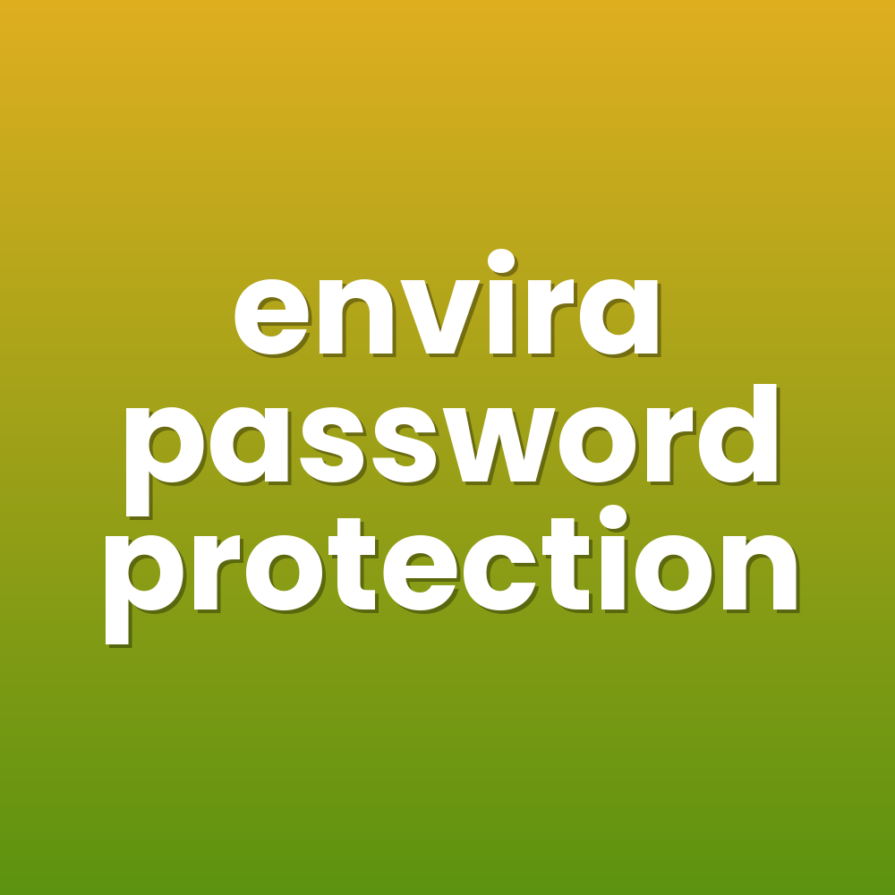 envira password protection