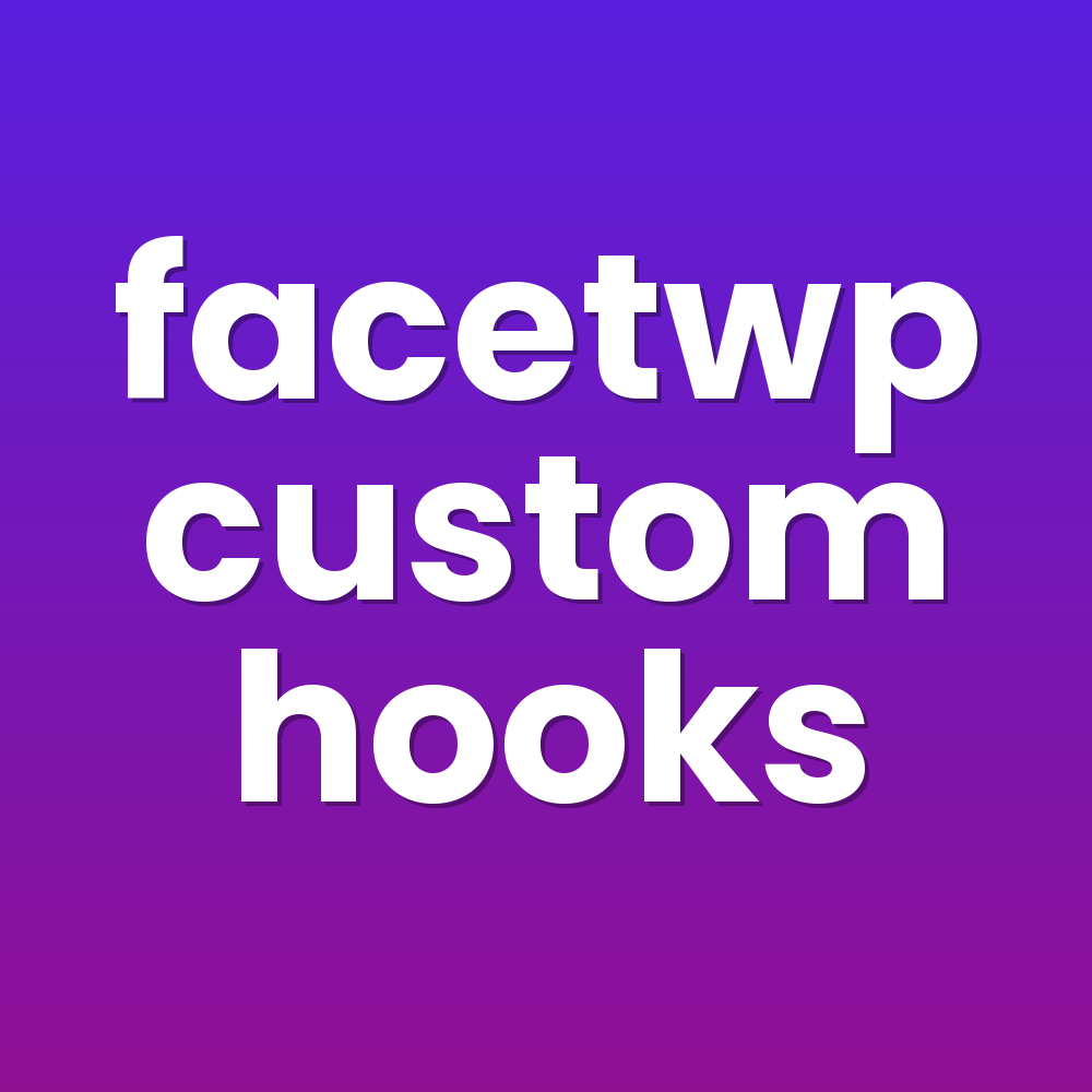 facetwp custom hooks