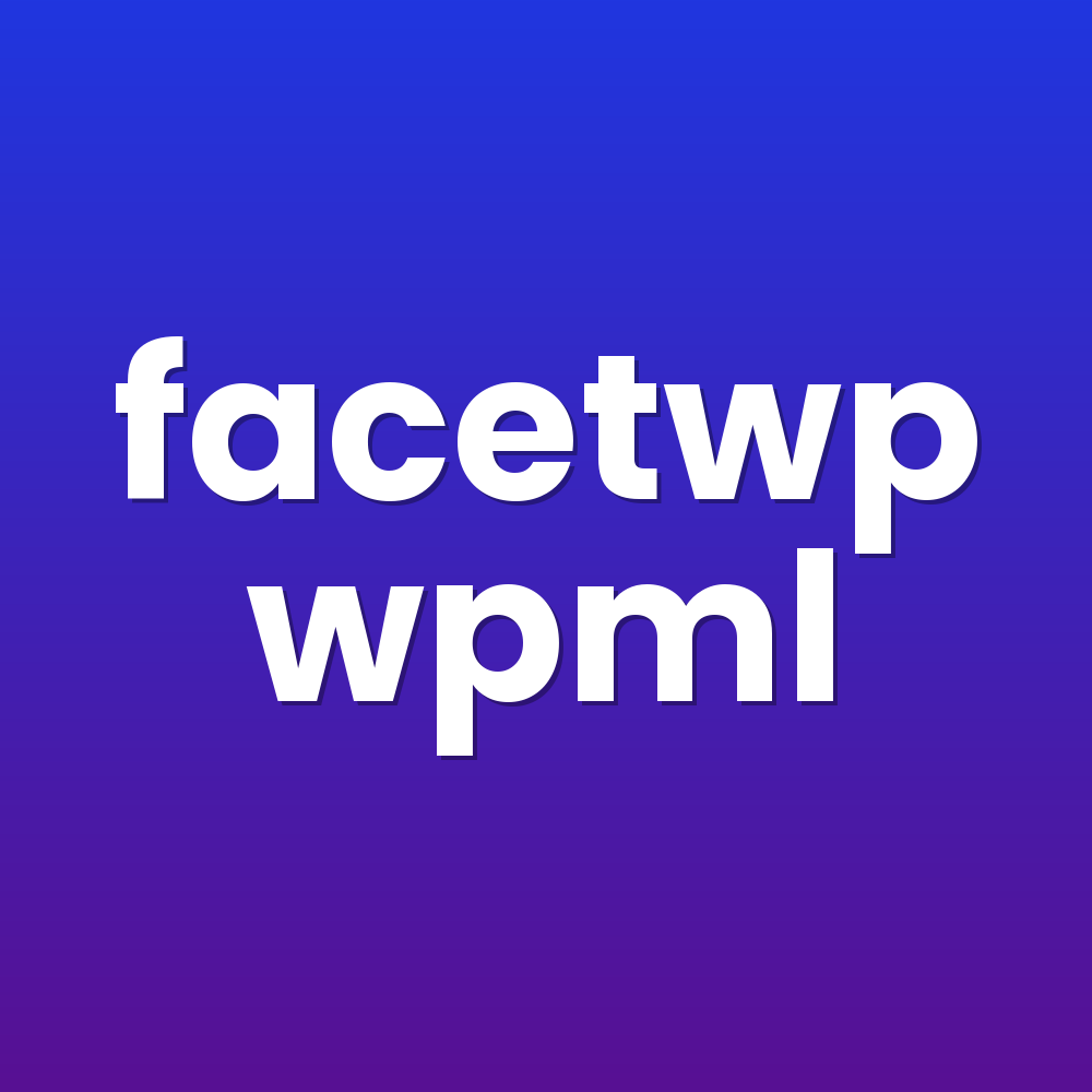 facetwp wpml