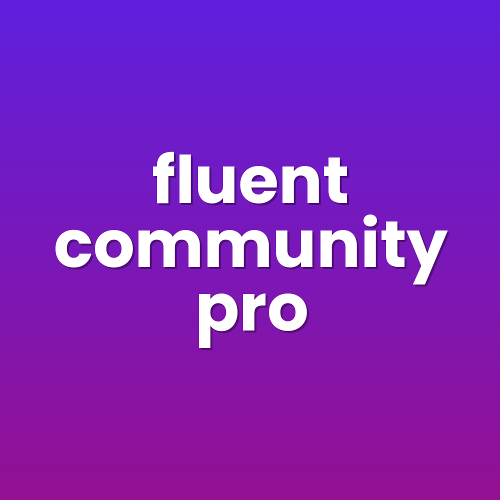 fluent community pro