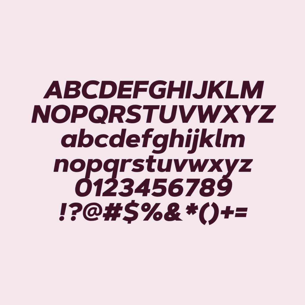 ArtegraSans ExtraBoldItalic