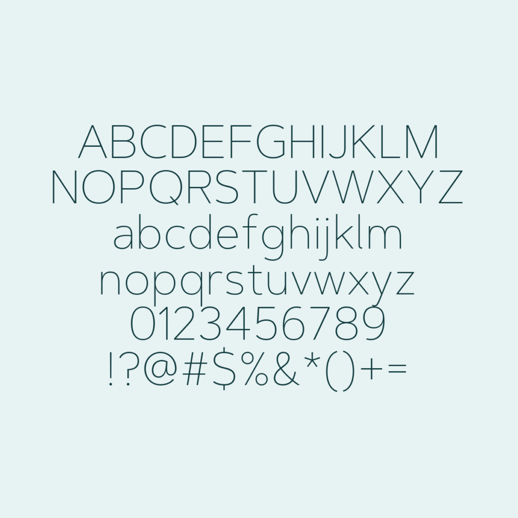 ArtegraSans Thin