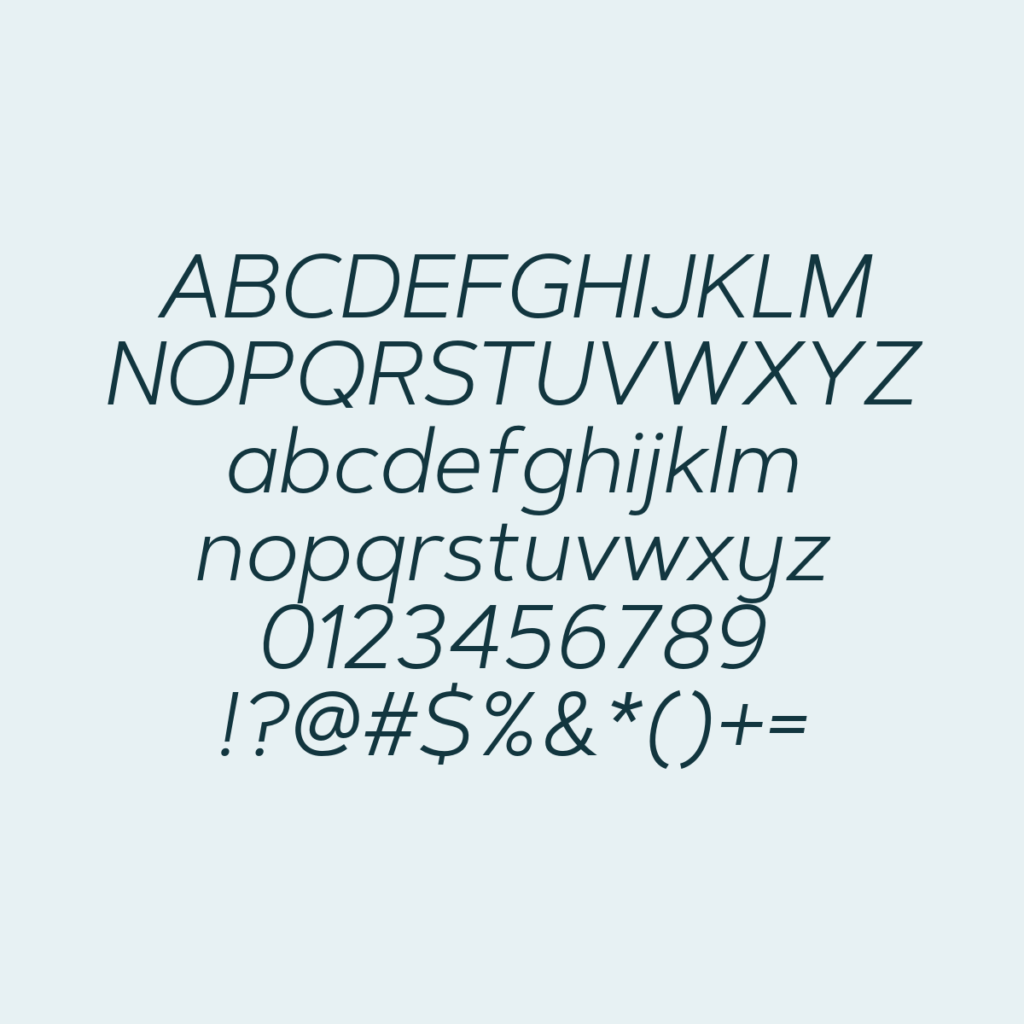 ArtegraSansAlt LightItalic