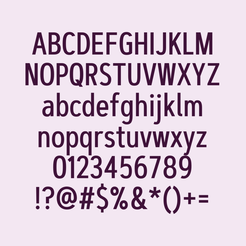 ArtegraSansCondensed Medium