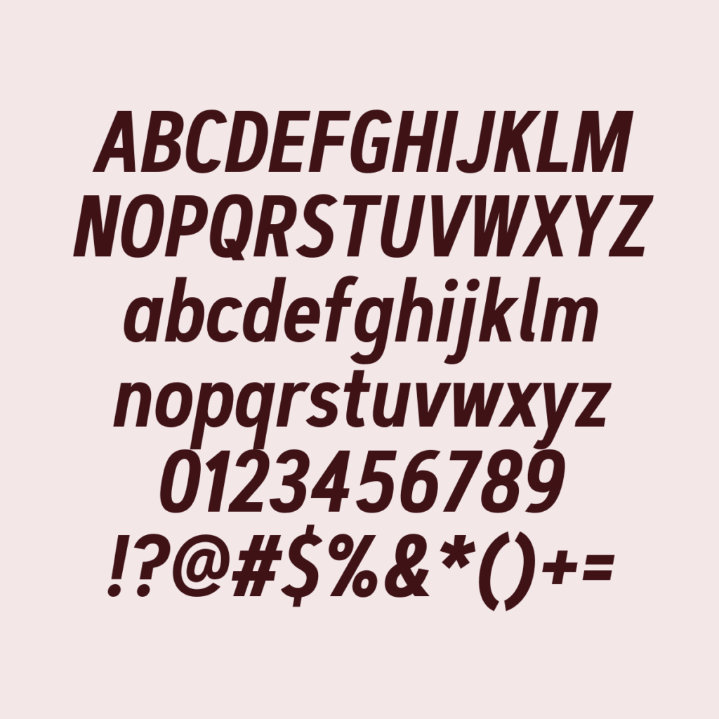 ArtegraSansCondensed SemBdIta