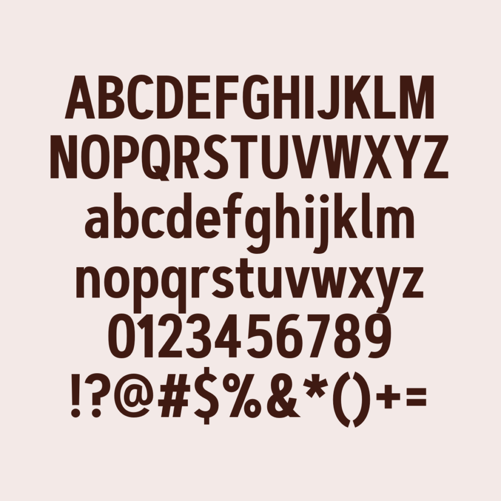 ArtegraSansCondensed SemiBold