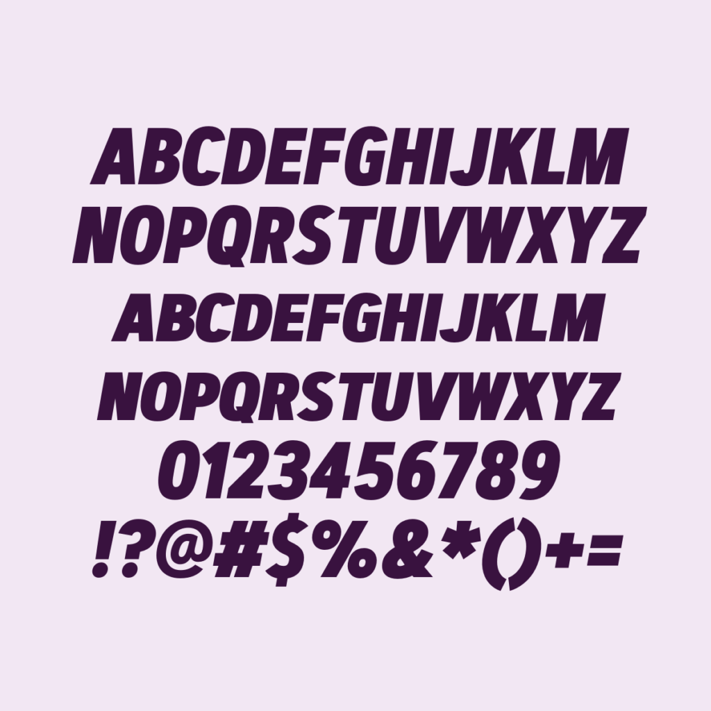 ArtegraSansCondensedSC ExBdIt