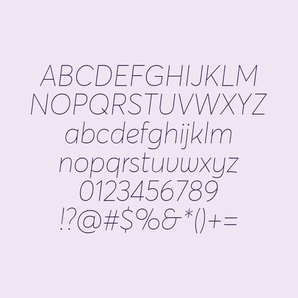 AvertaStd ExtrathinItalic