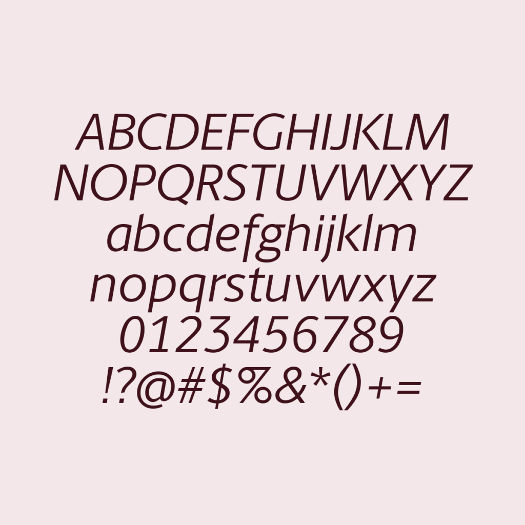 BerlingskeSans Italic