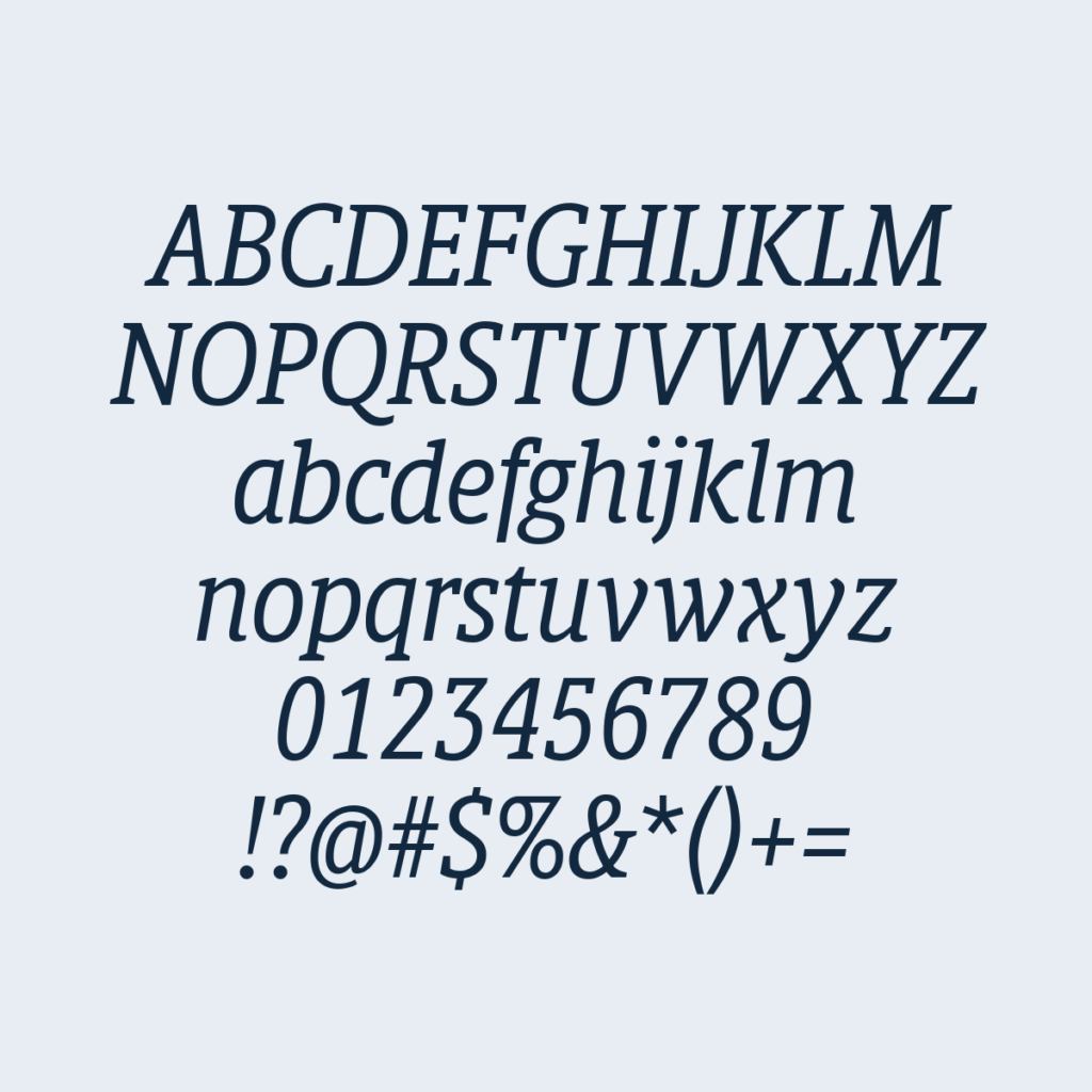 BerlingskeSlabDisplay Italic