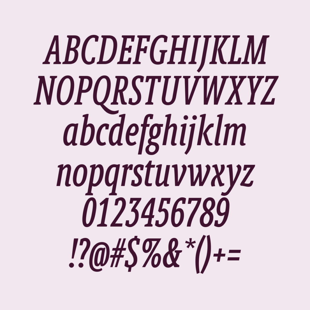 BerlingskeSlabXCn MdItalic
