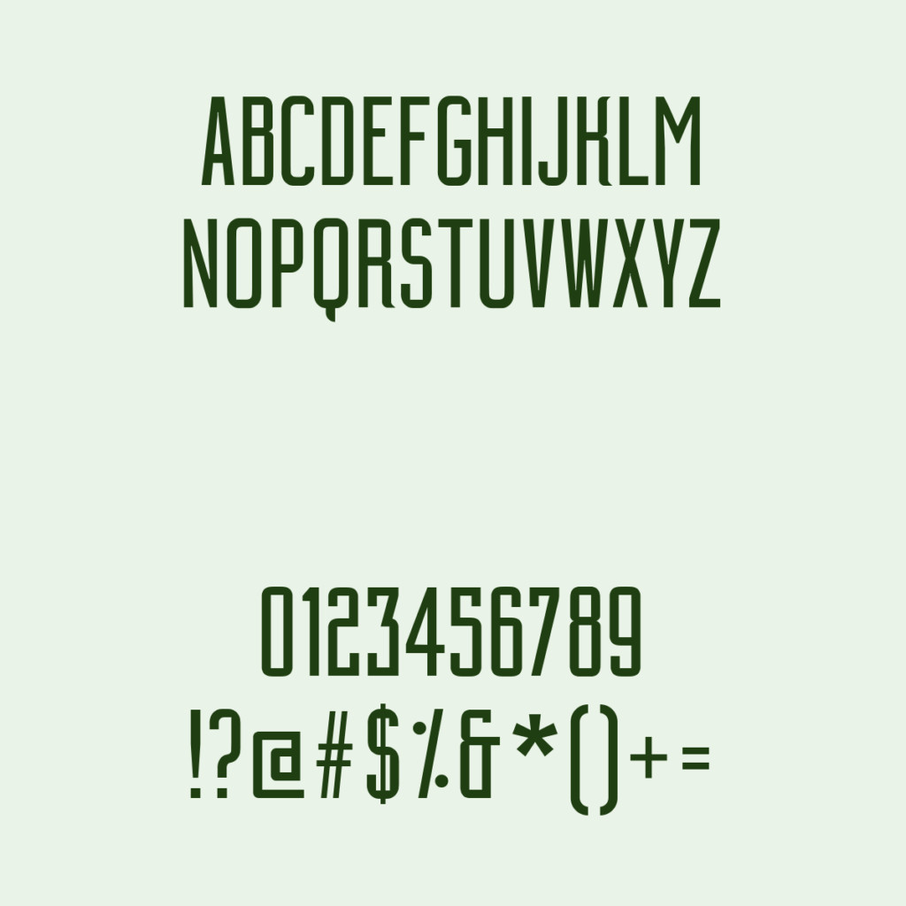 Building Typeface