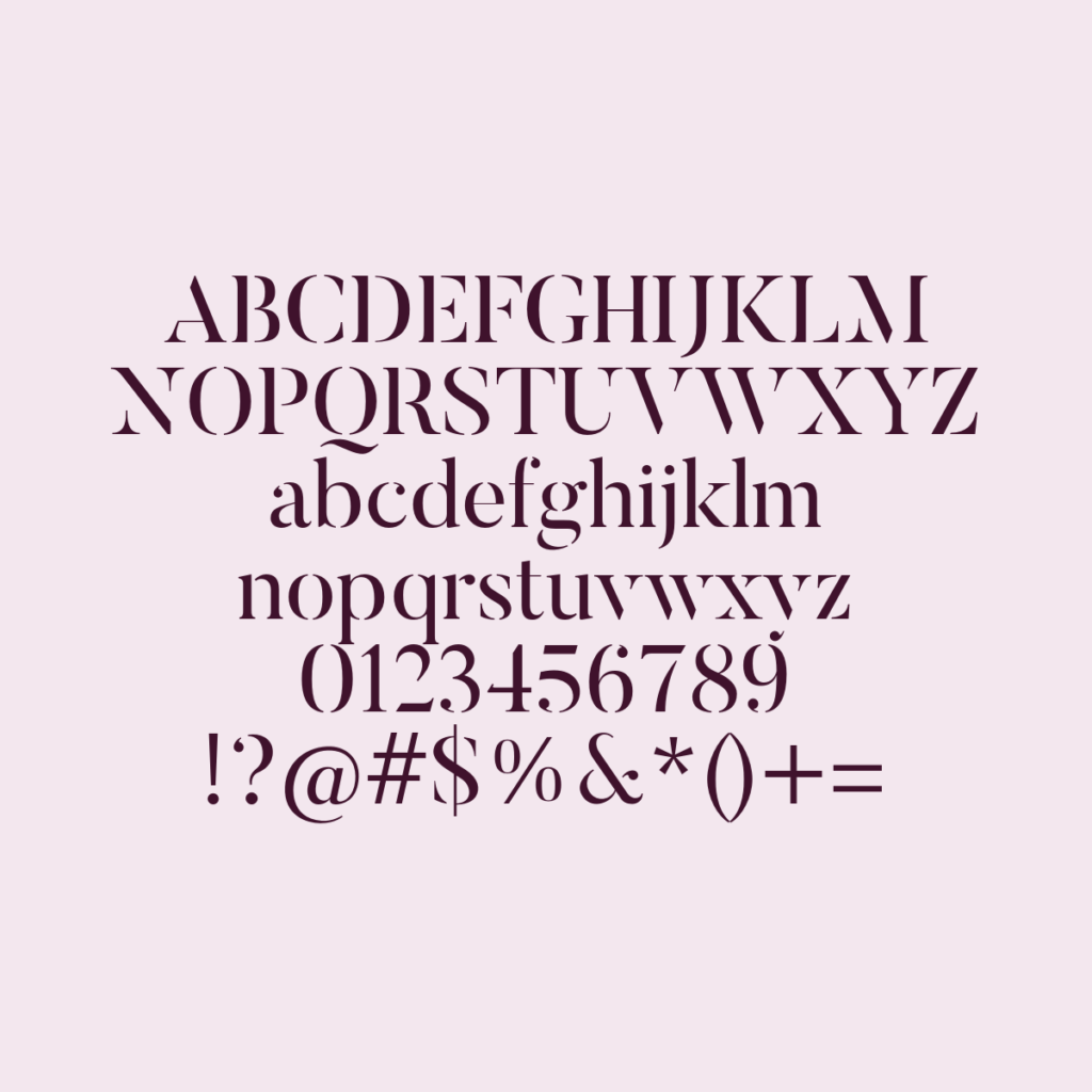 Butler Regular Stencil