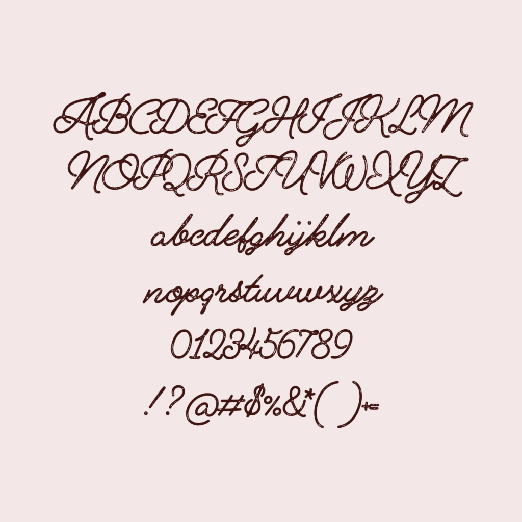 Fenotype Alfons Script Printed2