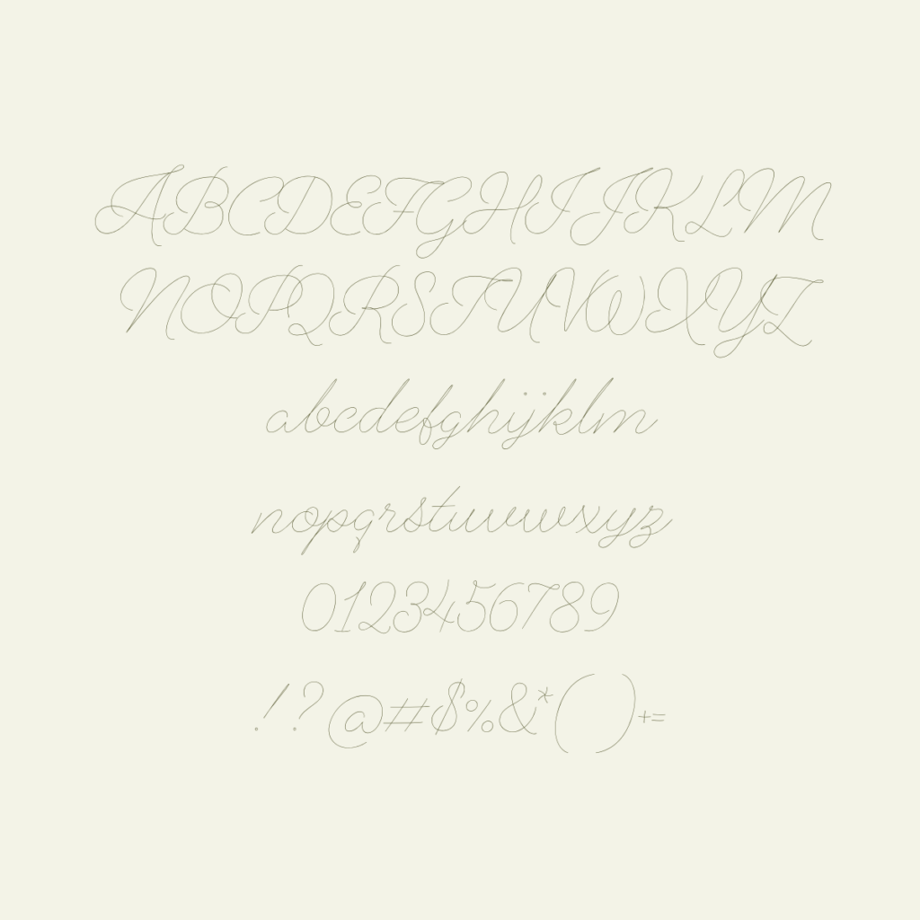 Fenotype Alfons Script Thin